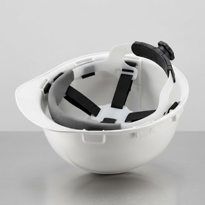 Casco de seguridad con ratchet
