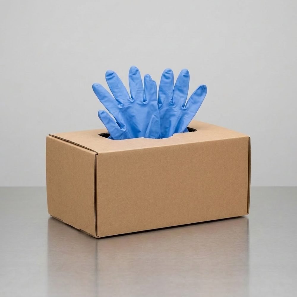Guantes de nitrilo · caja x100